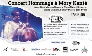Image pour billetterie Concert Hommage à Mory Kanté