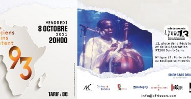 Bandeau concert Mory Kanté 8 octobre 2021